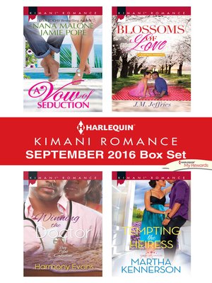 cover image of Harlequin Kimani Romance September 2016 Box Set